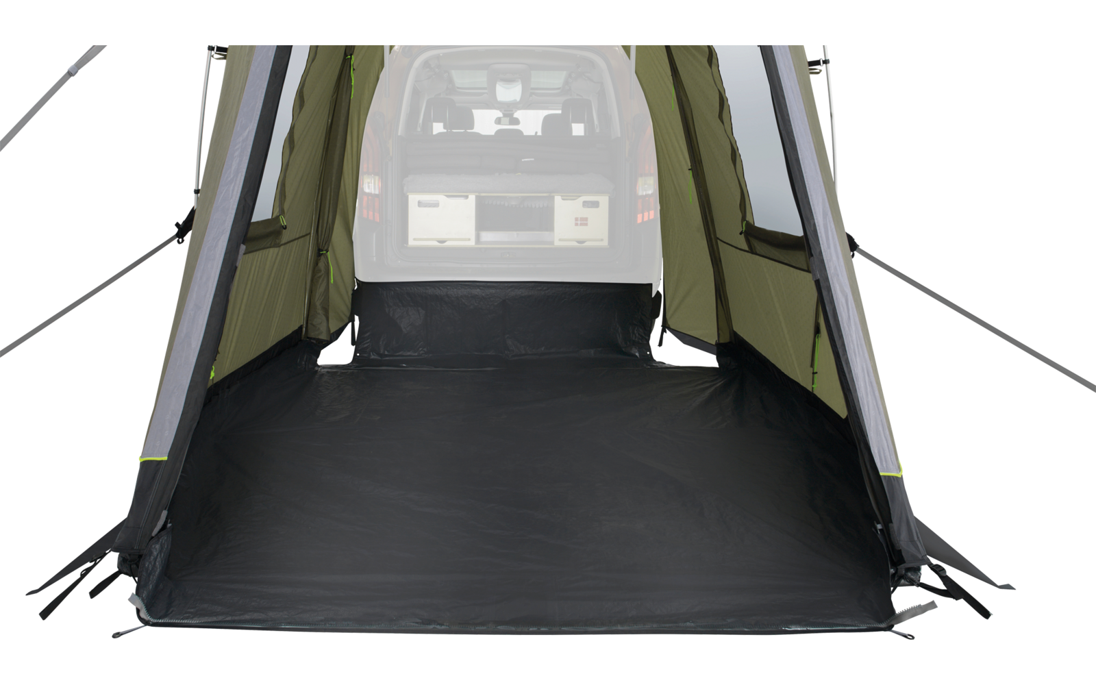 Outwell Dunecrest S Vorzelt / Heckzelt für Minicamper Grün