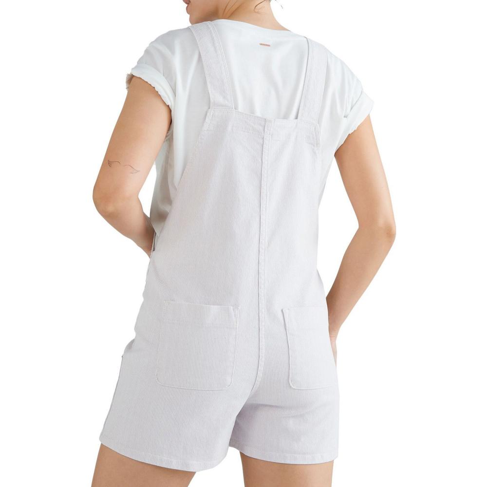 O'Neill Combi-Short à Rayure Bleu/Blanc Femme O'Neill Dungaree