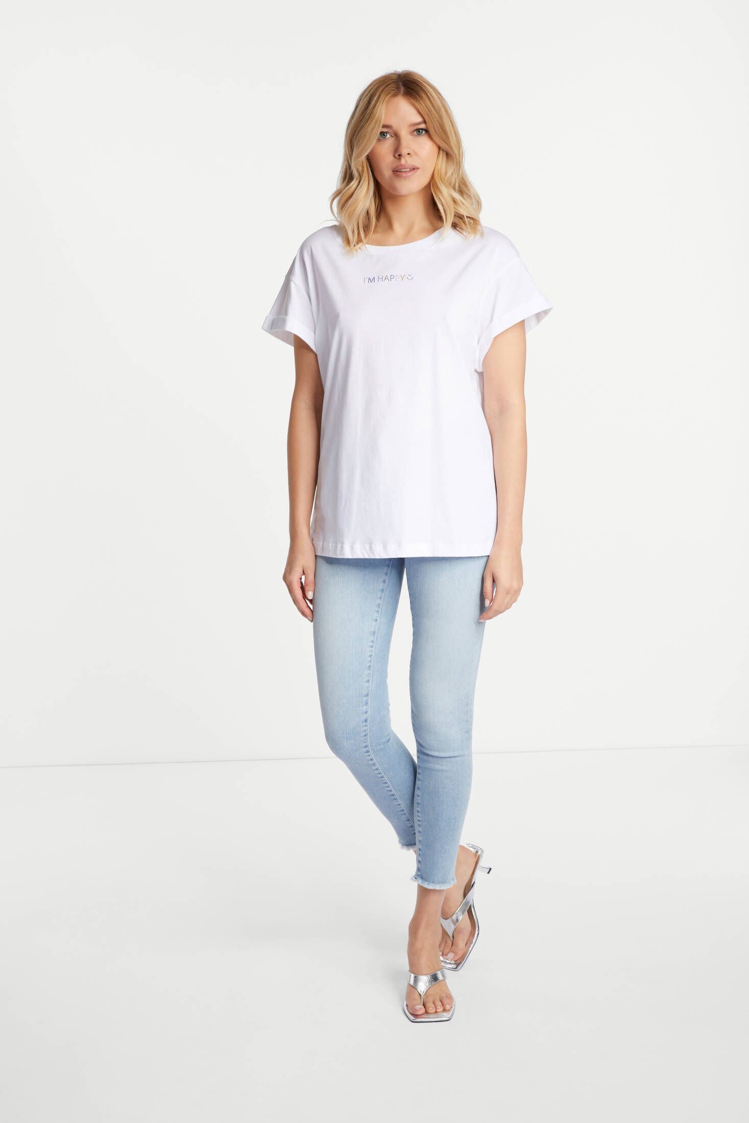 Rich & Royal| Damen BOYFRIEND COLOURED SPARKLE ORGANIC