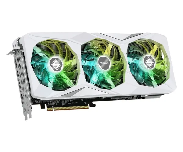 ASRock Steel Legend Radeon RX 7800 XT 16GB OC - Grafikkort - Radeon RX 7800 XT - 16 GB GDDR6 - PCIe 4.0 x16 - 3 x DisplayPort, HDMI - boks