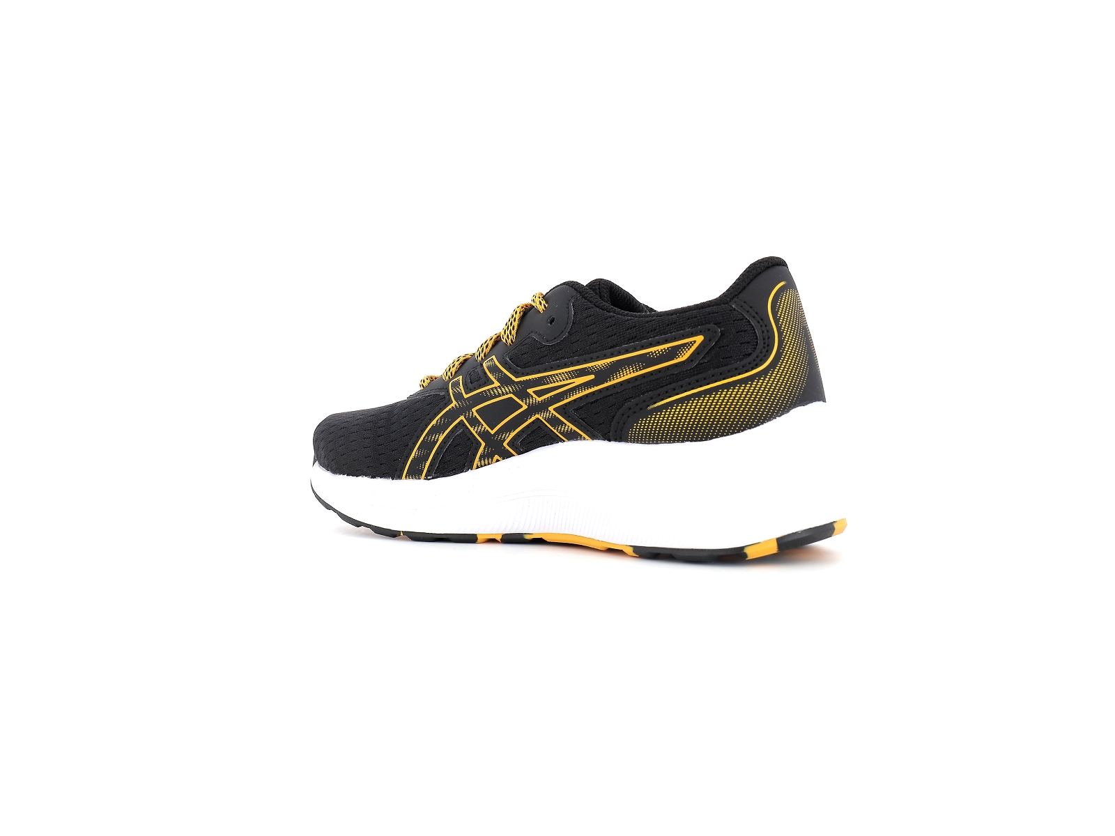 Asics-GEL EXCITE 9 GS Matières combinées Noir Orange