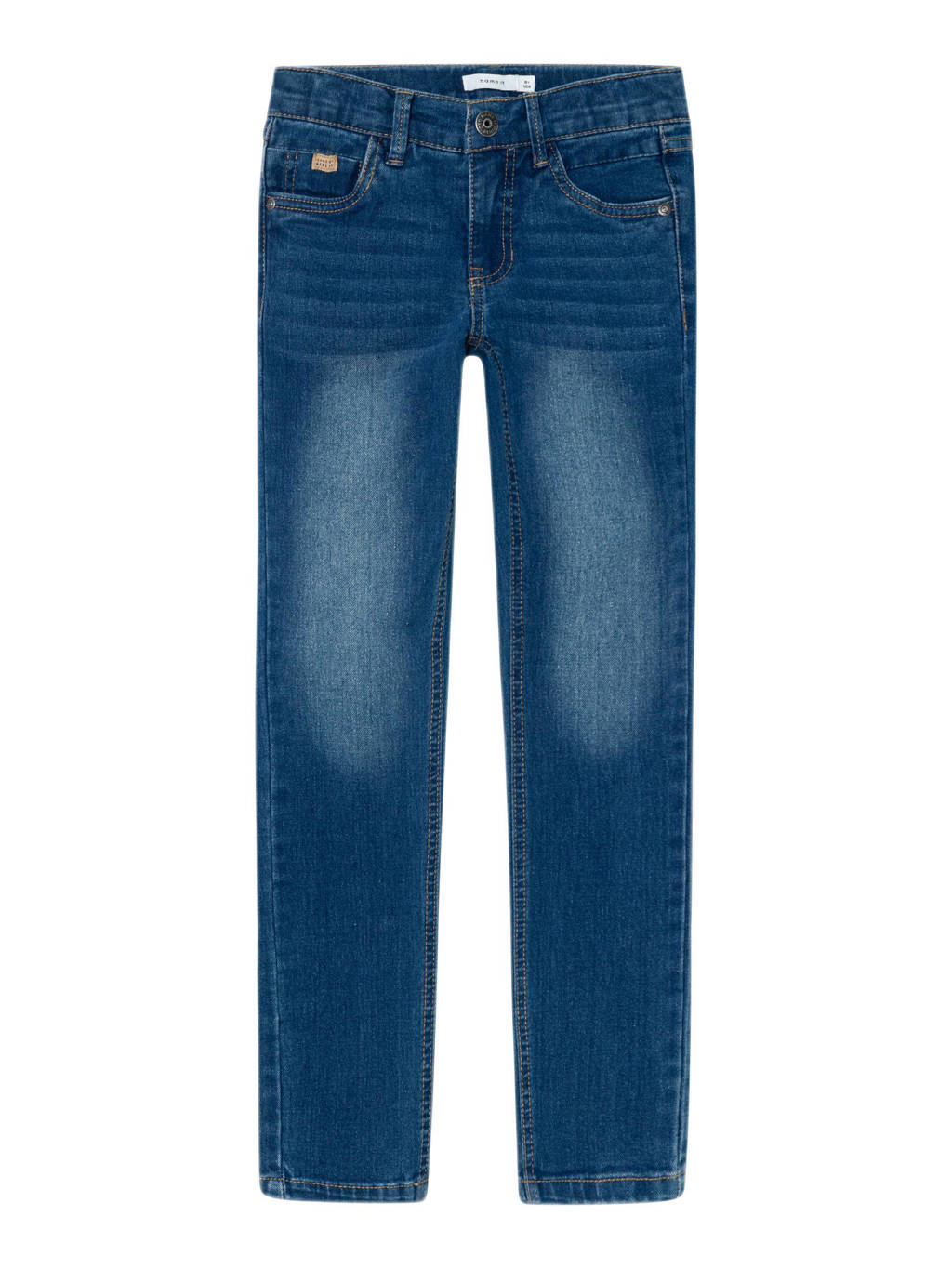 NAME IT super skinny jeans NKMPETE dark blue denim