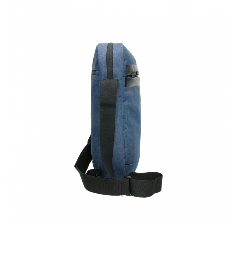 Bolsa de ombro National Geographic Stream azul - 27,5 x 8 x 34 cm