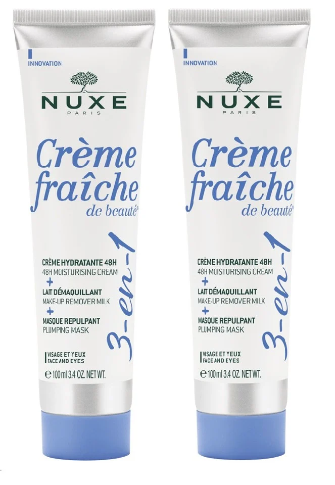 Nuxe - 2 x Crème Fraîche de Beauté 3-in-1 Magic Cream 100 ml - Dagcreme