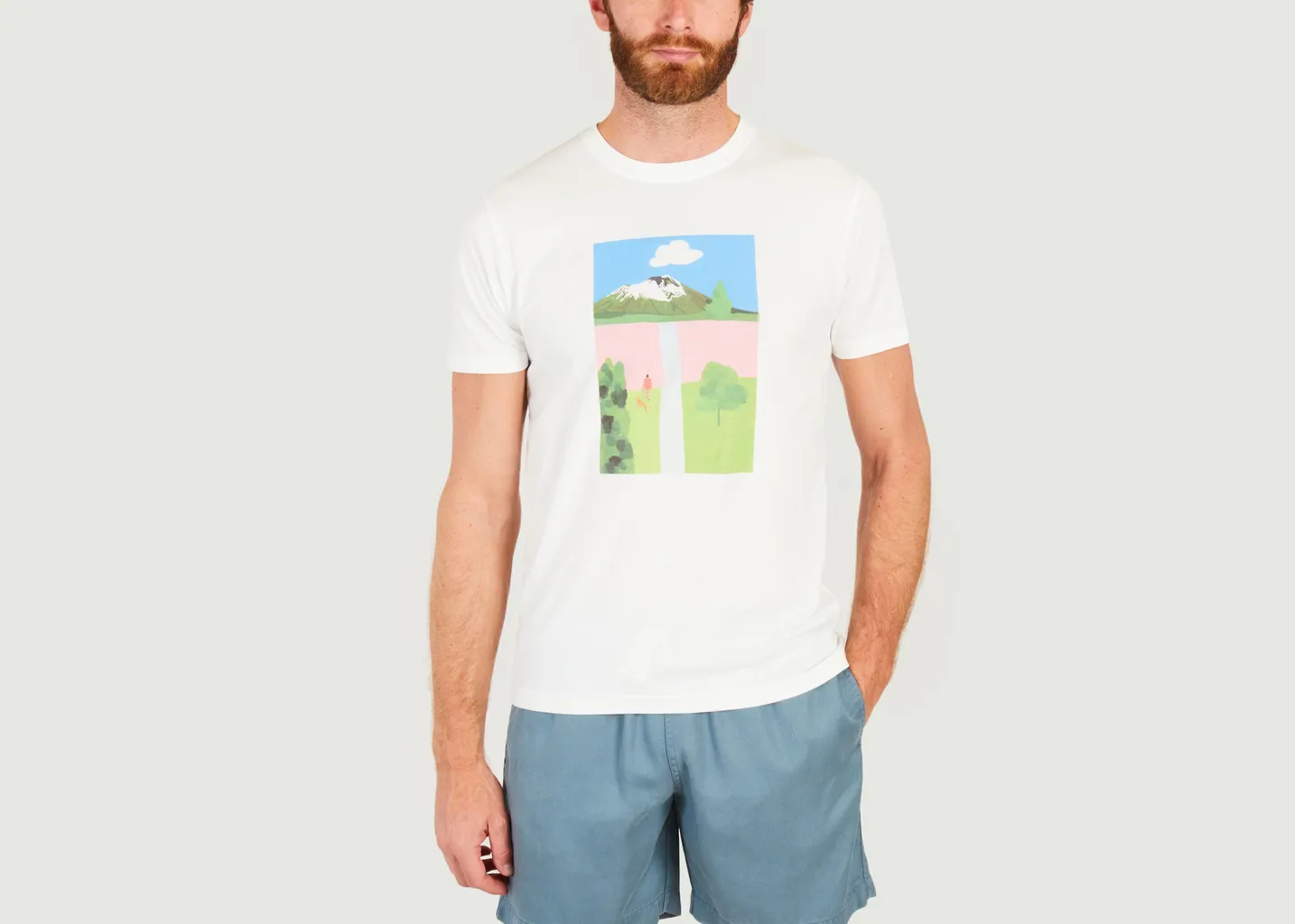 T- shirt imprimé Iwate Olow x Hiroyuki Izutsu Olow
