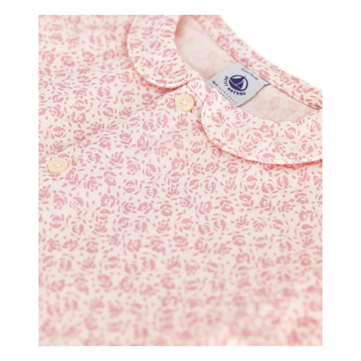Petit Bateau Combishort Mouldeux Gaze de Coton | Rose