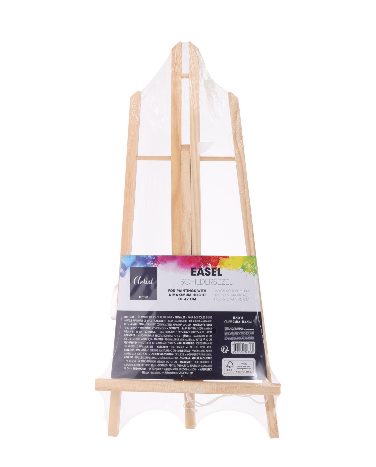 Staffelei Holz 50 cm
