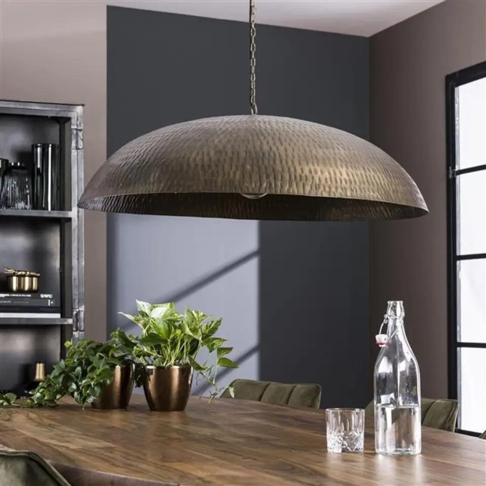Industriële hanglamp Lasse Ø90 cm - Brons - Bronskleurig