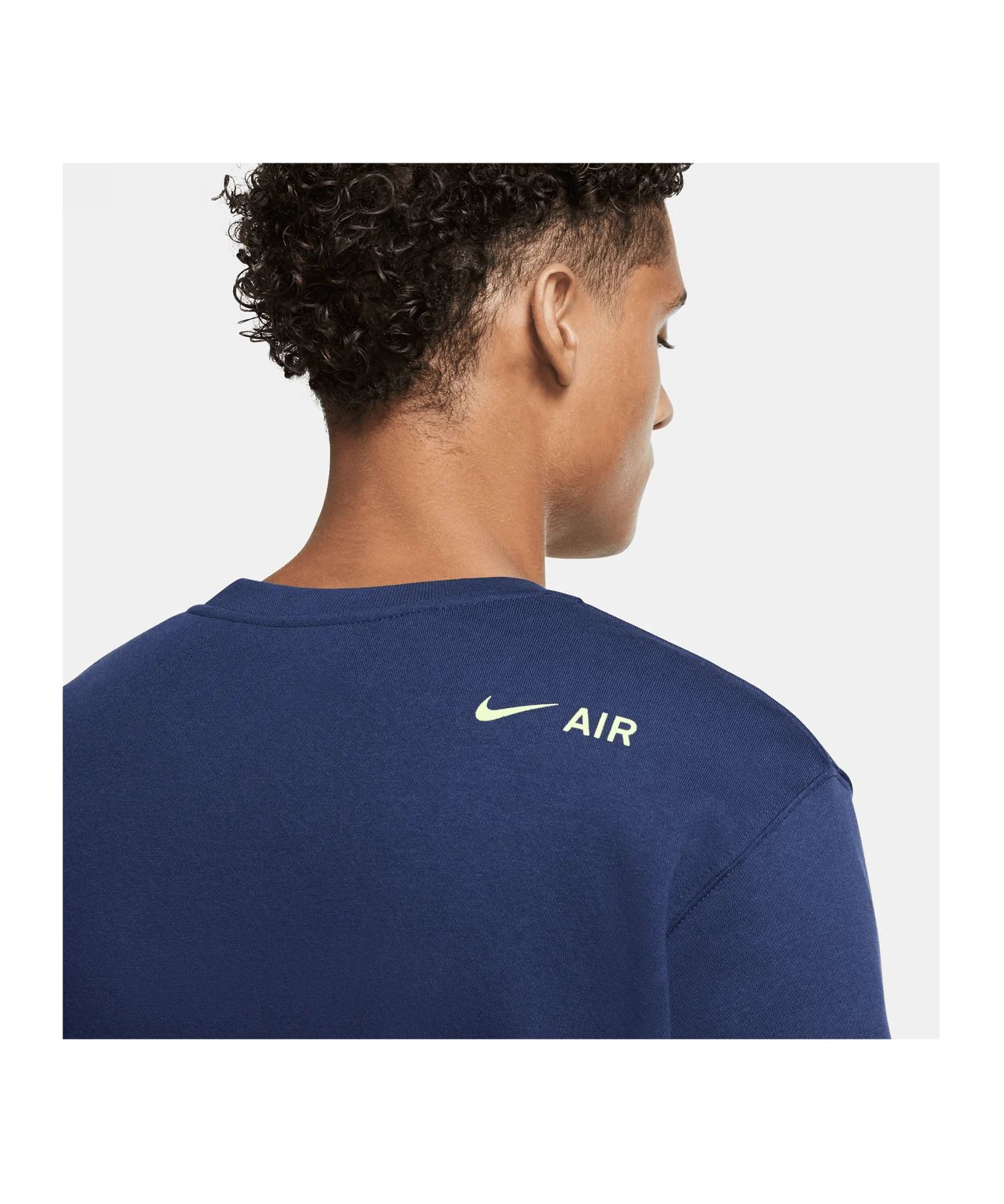Nike Fleece Crew Sweatshirt Blau F410