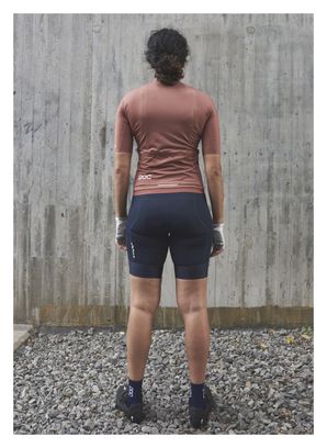 Maillot Manches Courtes Femme Poc Pristine Himalayan Salt Marron