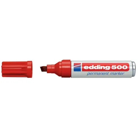 edding 500 Permanentmarker, 2-7mm, rot