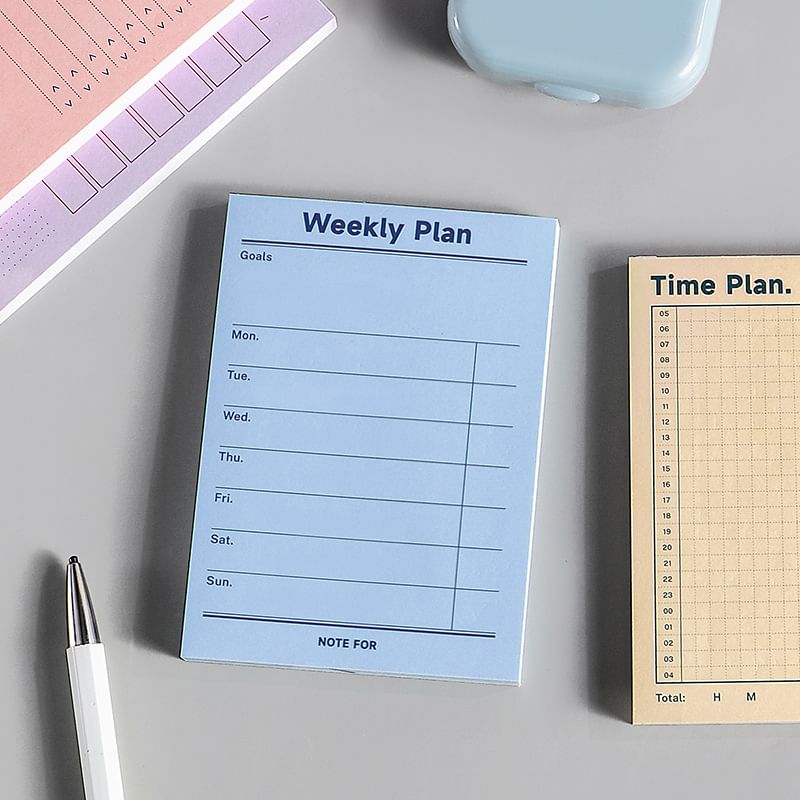 Jun's Journal - Planner Print Memo Pad (Diverse ontwerpen) / Set