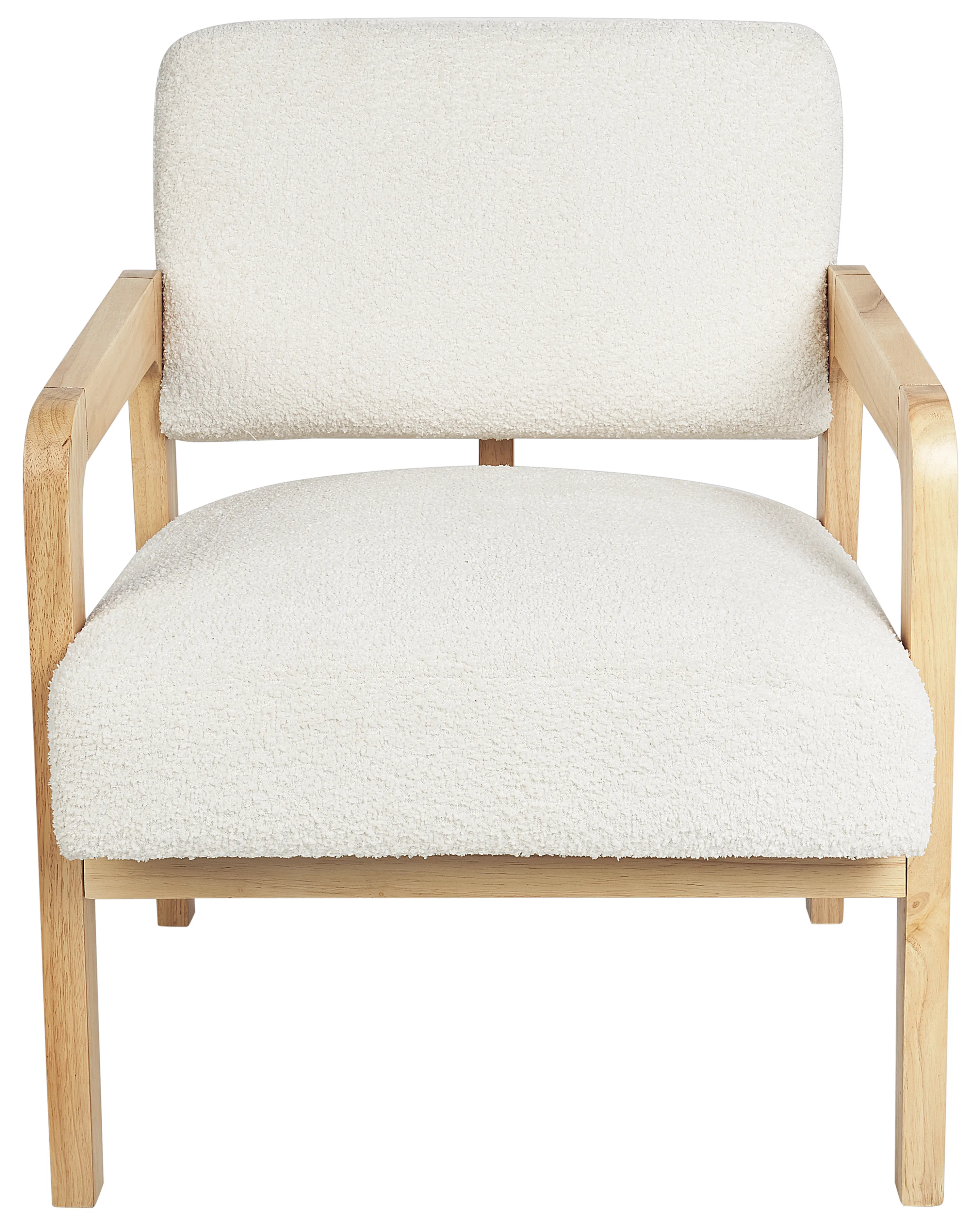 Fauteuil HJO Bouclé Gebroken wit