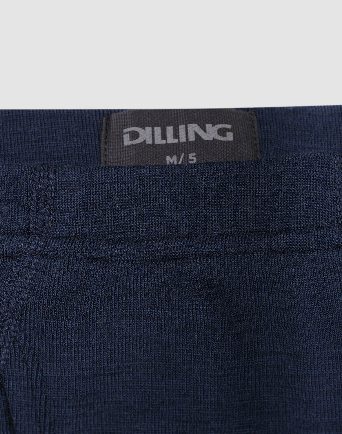 Lange boxershort van merinowol met gulp voor heren