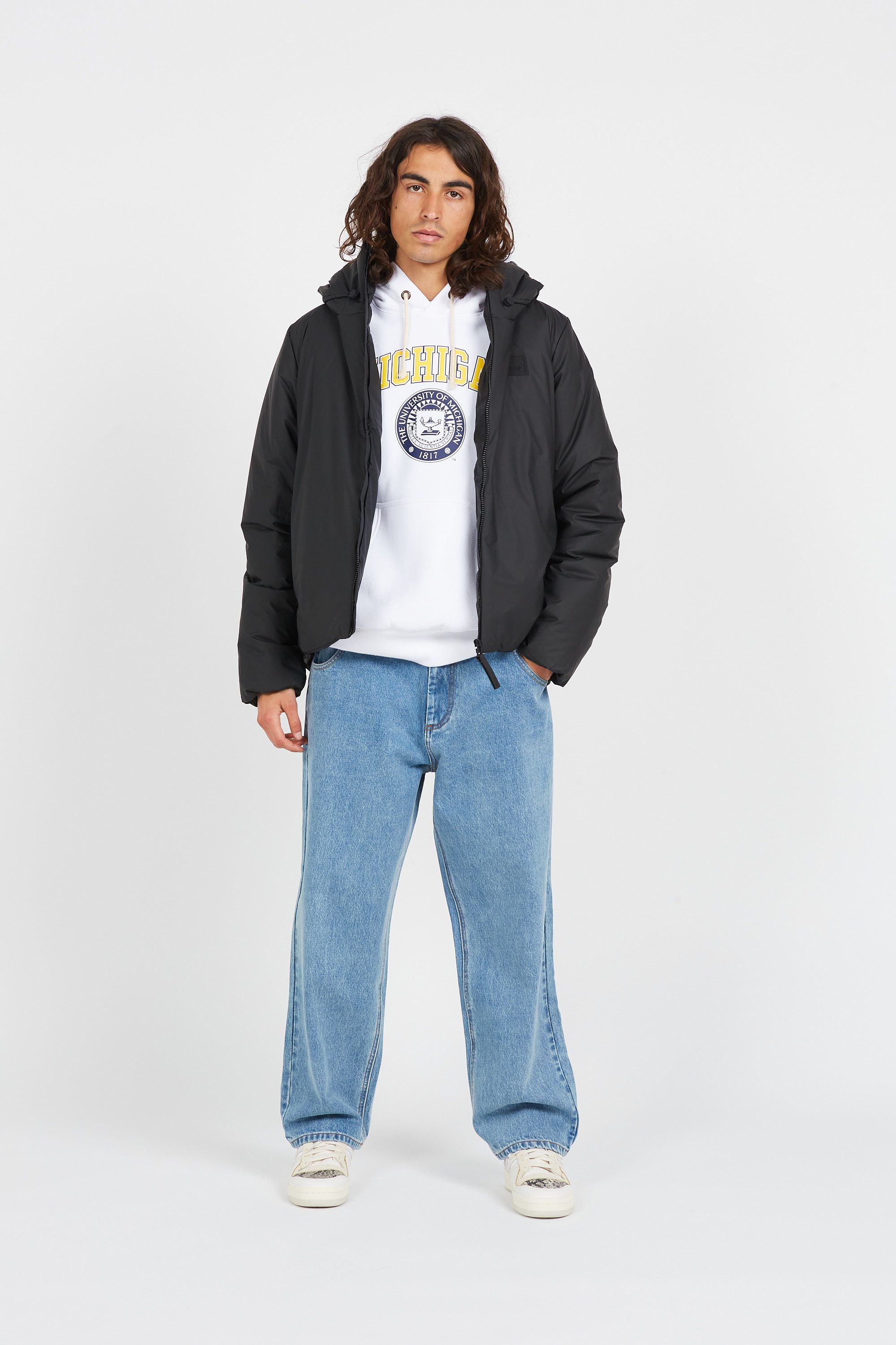 RAINS Veste Loop Noir
