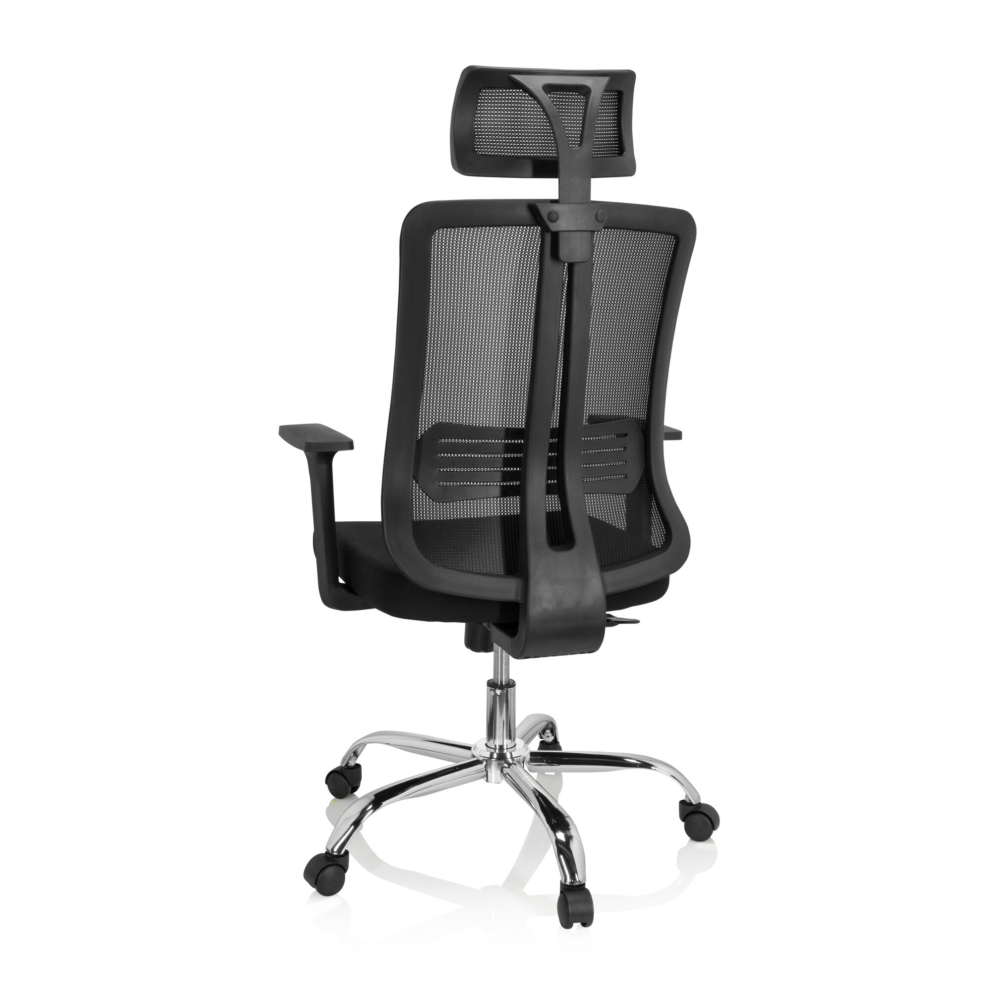 Home Office Bürostuhl ZH 200 Stoff/Netzstoff mit Armlehnen hjh OFFICE