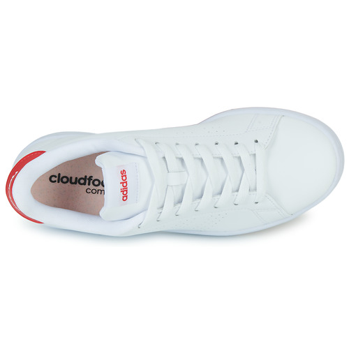 Adidas Sportswear - ADVANTAGE - Blanc / Rouge