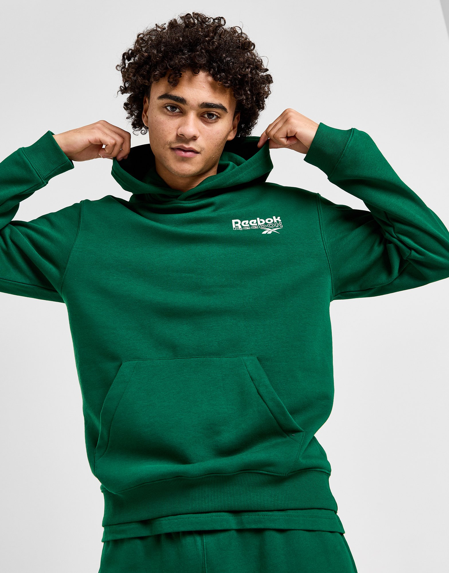 Reebok Sweat à Capuche Logo Homme