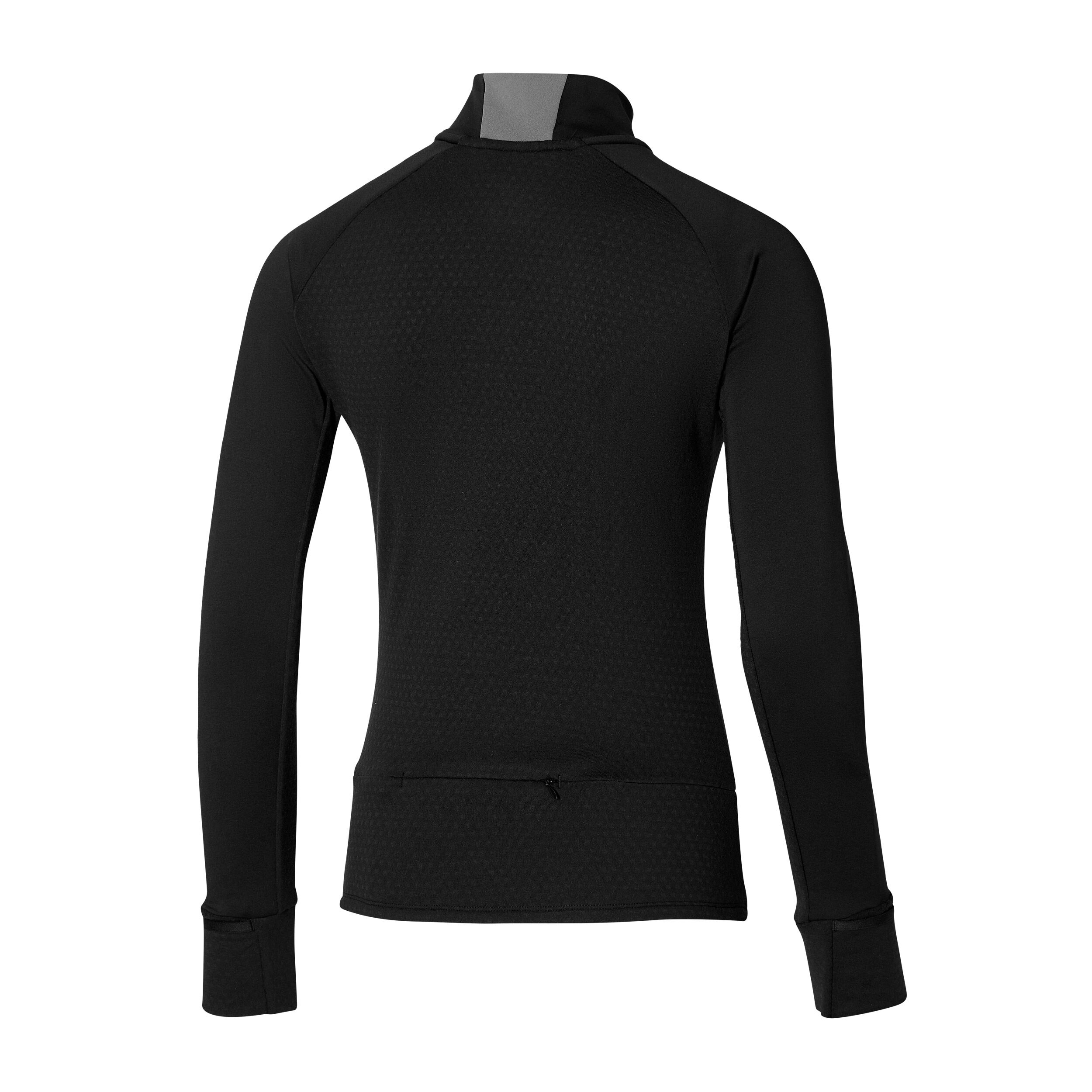 Mizuno Warmalite Half-Zip Top De Course Femmes - Noir