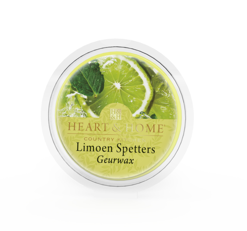 Heart & Home Geurwax - Limoen Spetters 1st