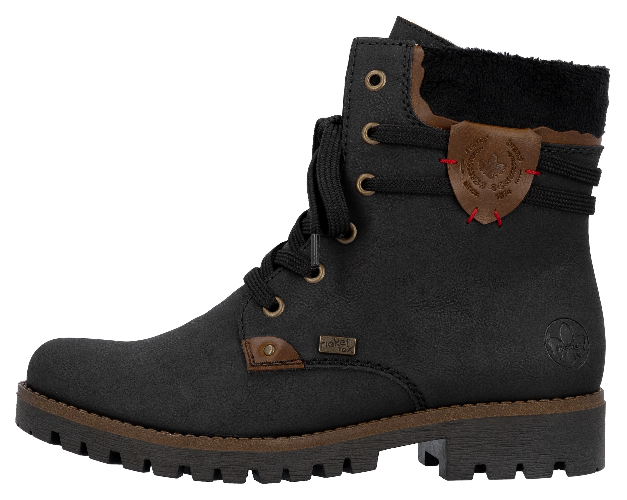 Rieker Winterboots  , Winterstiefelette, Schnürstiefelette, Boots mit Tex-Ausstattung