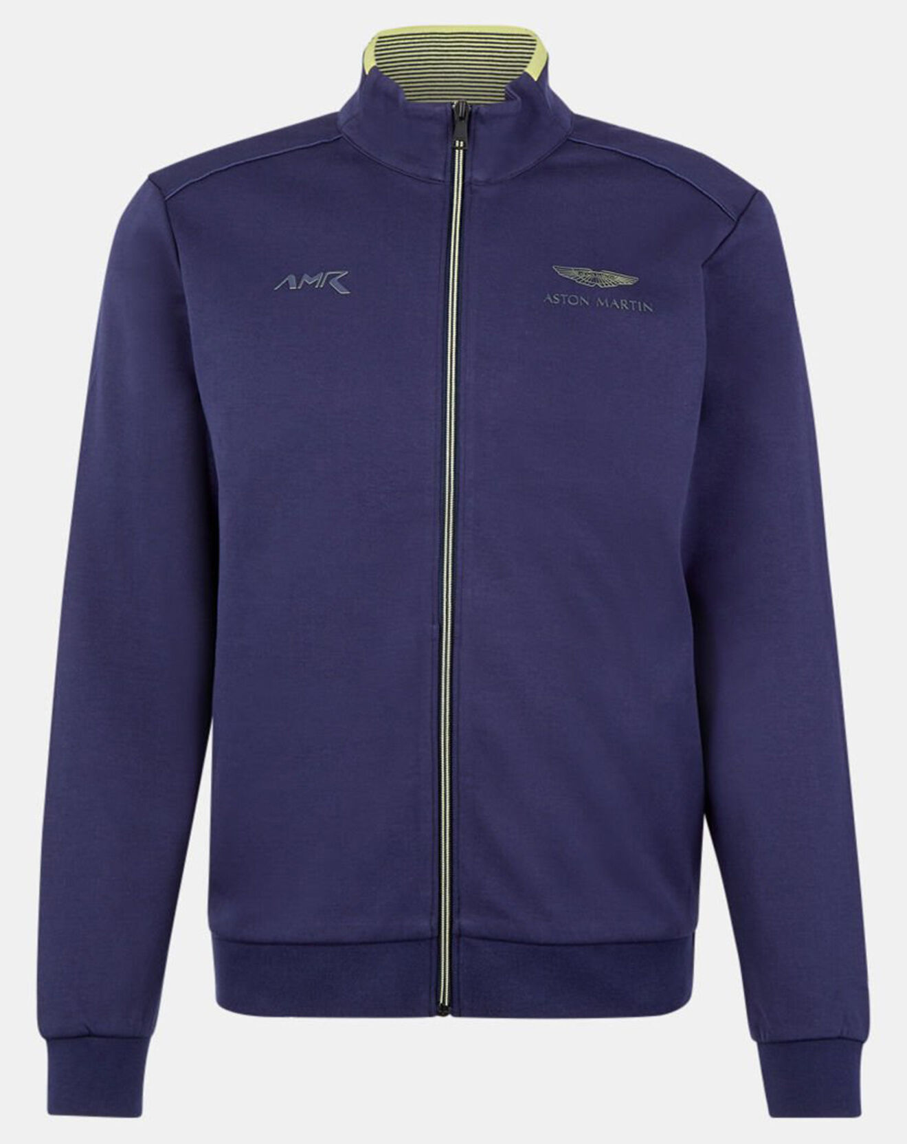 Hackett London Sweat en Jersey col montant bleu marine