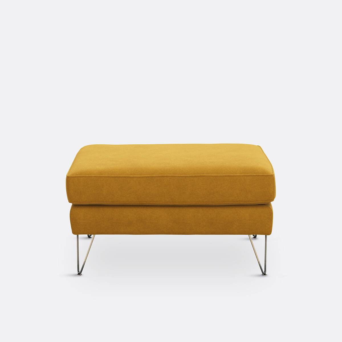 LA REDOUTE INTERIORS<br>Puffe em veludo, Topim