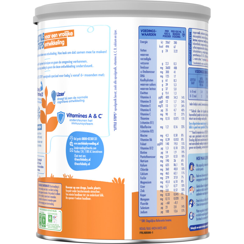 Nestlé Little Steps 2 opvolgmelk 6+ mnd