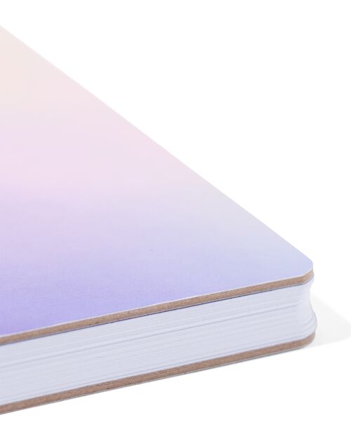 bullet journal A5 dégradé de couleur