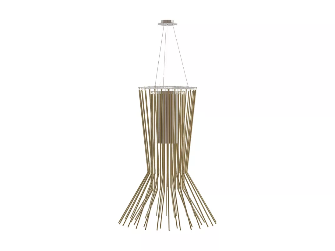 Lustre de plafond doré - Suspension design - Madison Doré