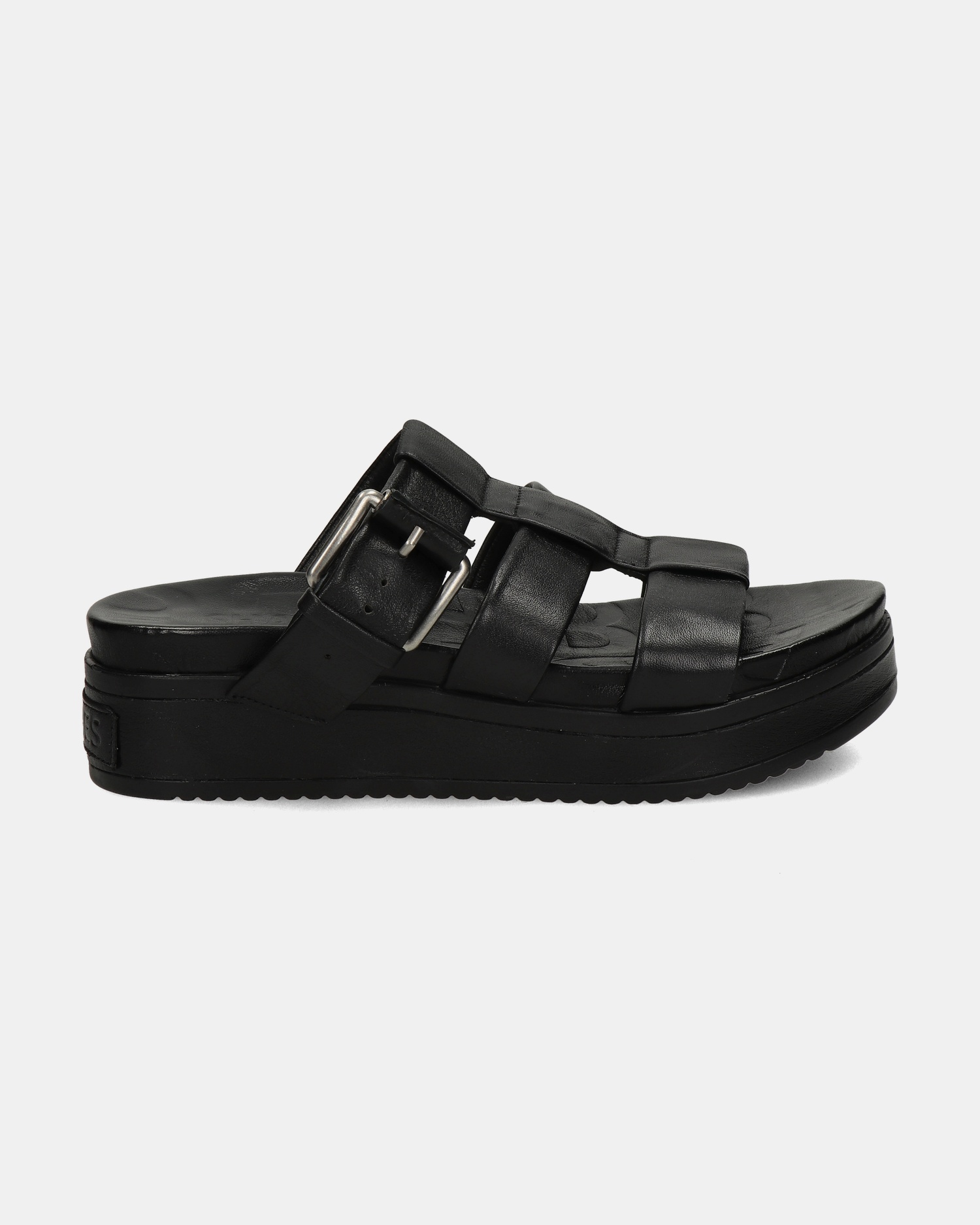 Shabbies Amsterdam Maro Sandalen  - zwart