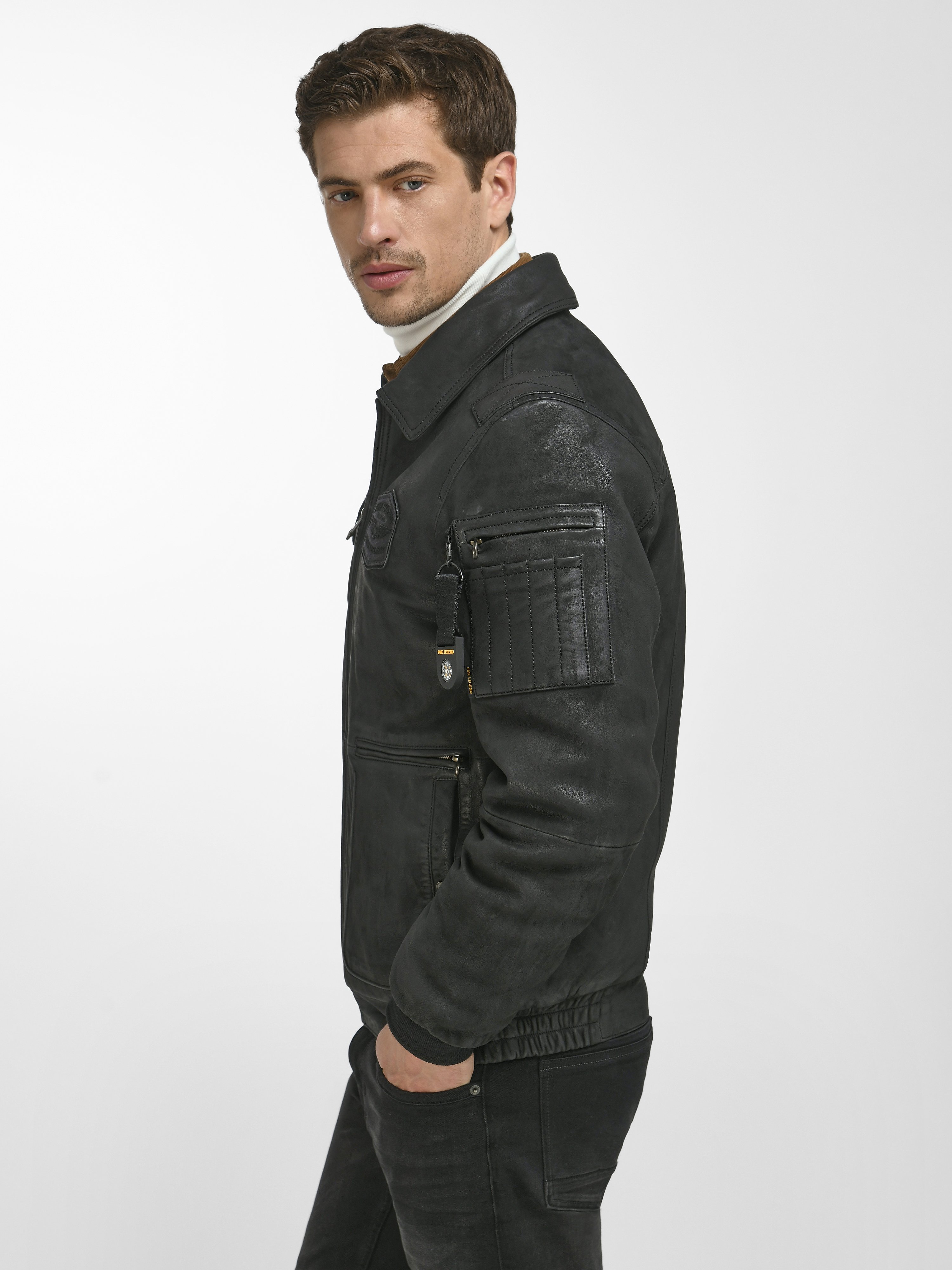 Lederjacke