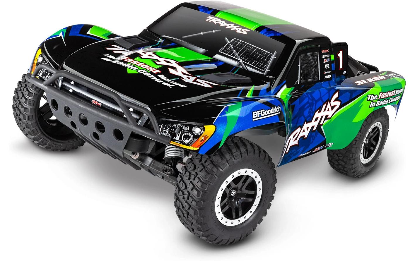 Short Course Truck Slash VXL 2WD Grün ARTR, 1:10<br>Off-Road Modell mit Brushless Motor