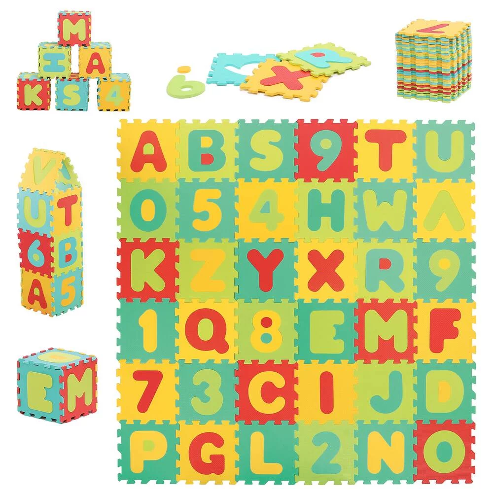 BASIC 36 DALLES LETTRES ET CHIFFRES