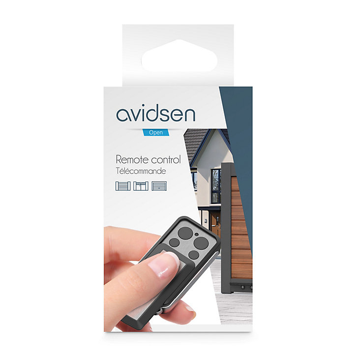 Télécommande 4 boutons à clapet Avidsen