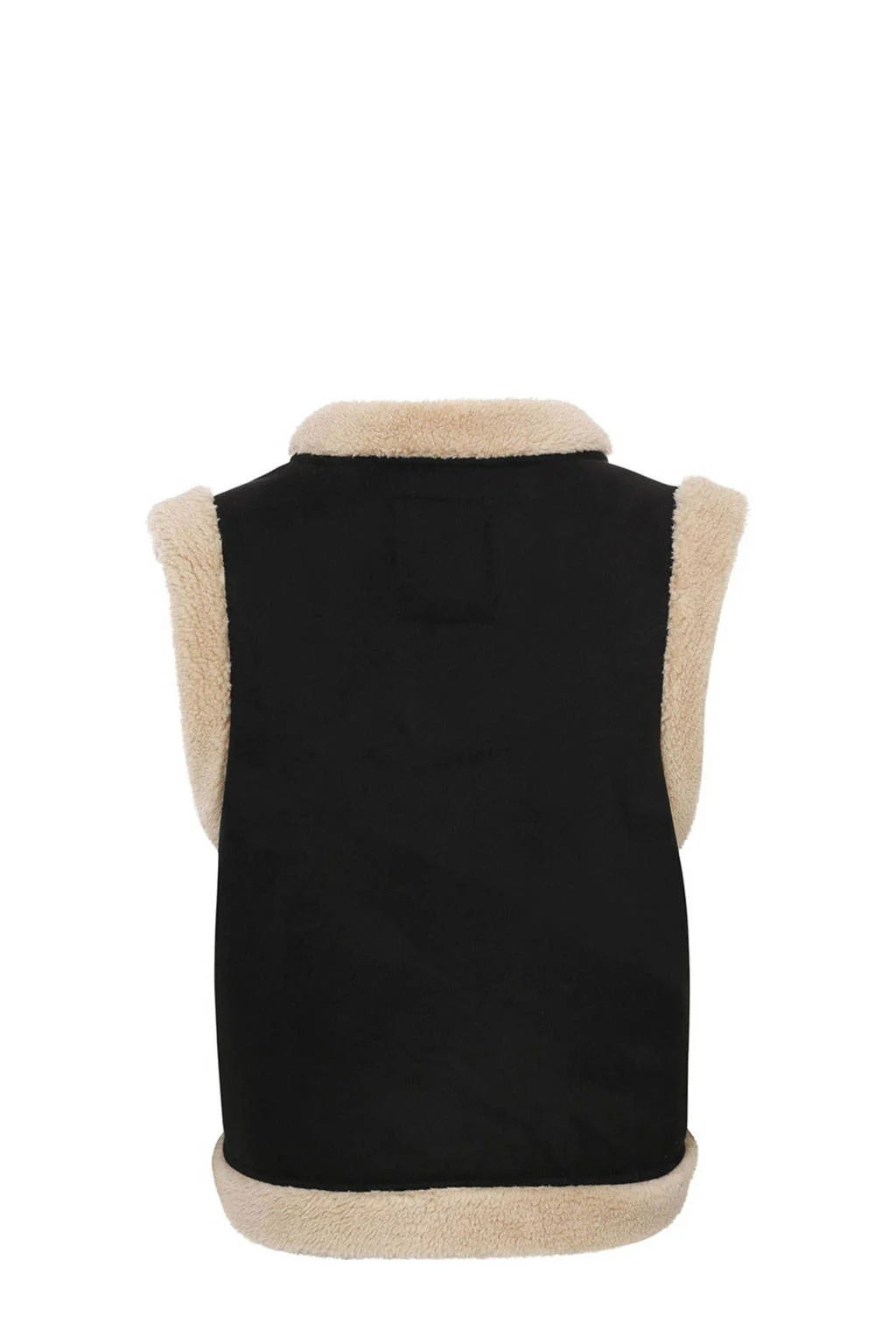 LOOXS gilet zwart/beige