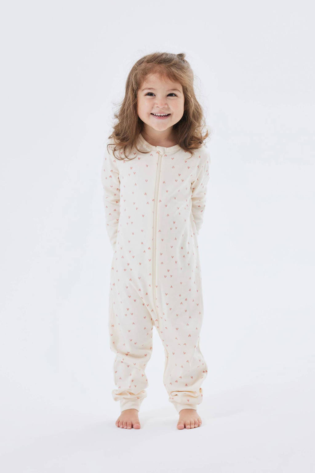 NAME IT pyjama NBFNIGHTSUIT offwhite/roze