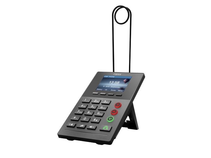 Fanvil Tischtelefon X2P Schwarz Call Center Telefon