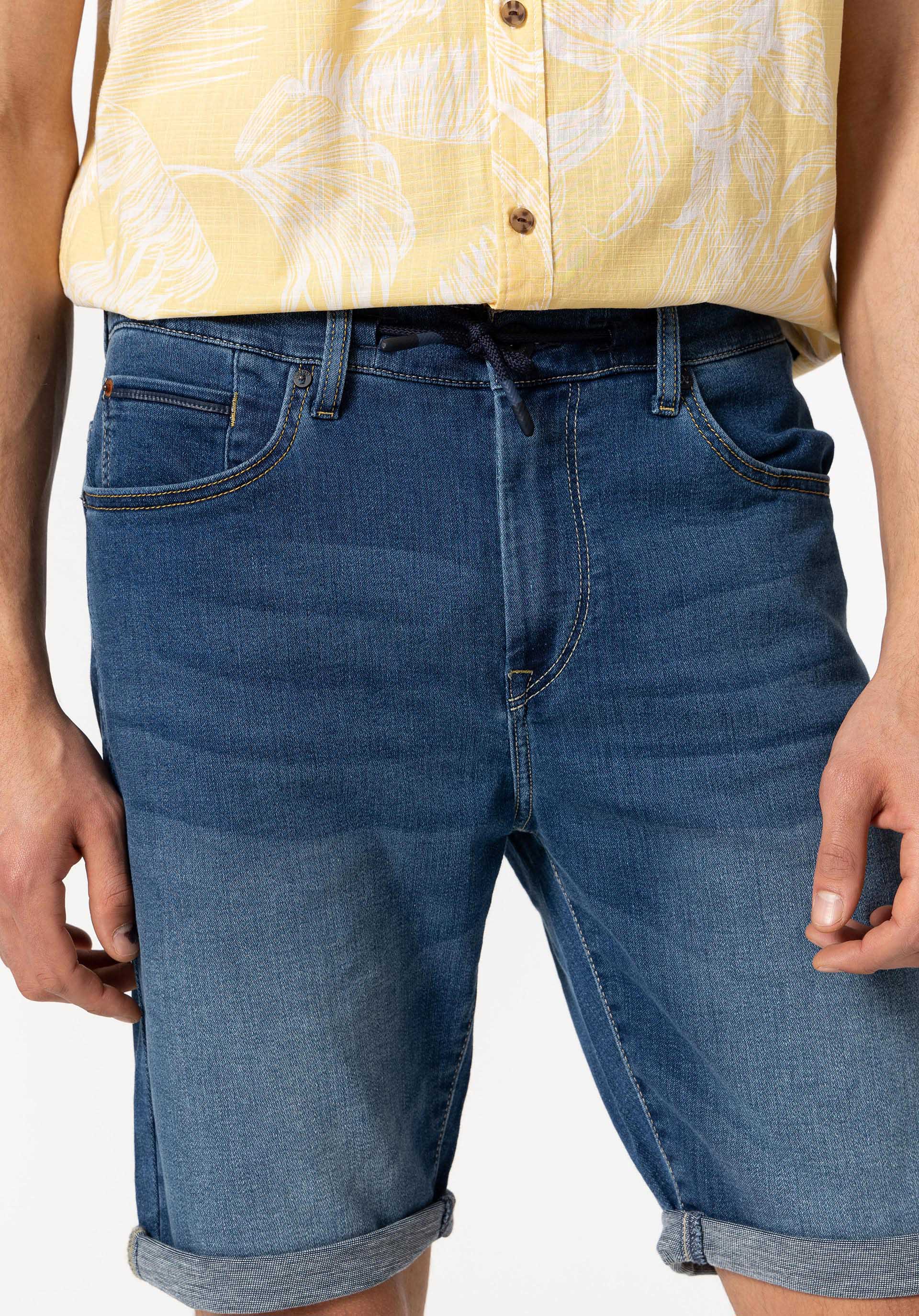 Calções Indigo Knit Slim Fit