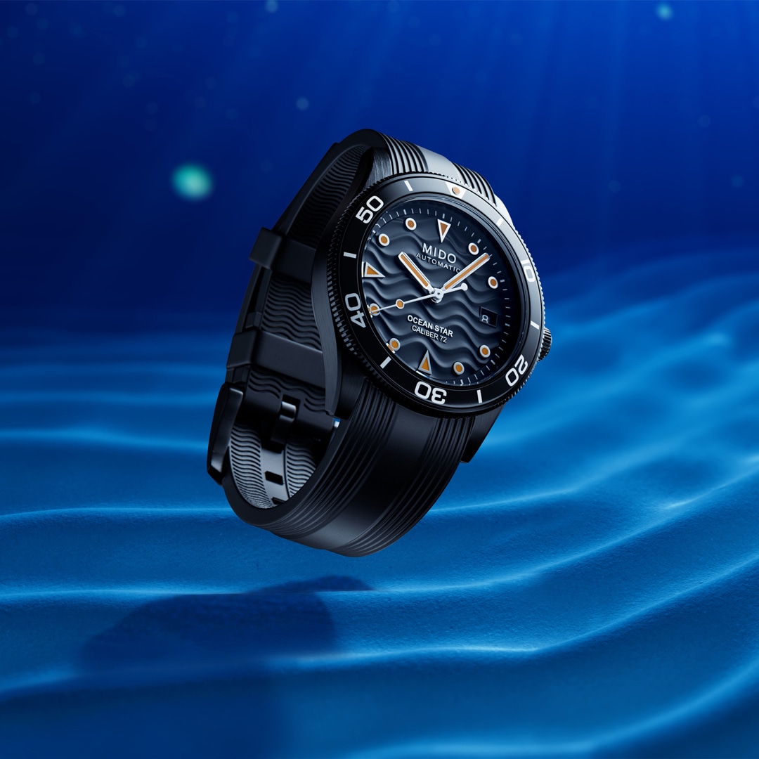 Mido Ocean Star 39 Automatik Schwarz