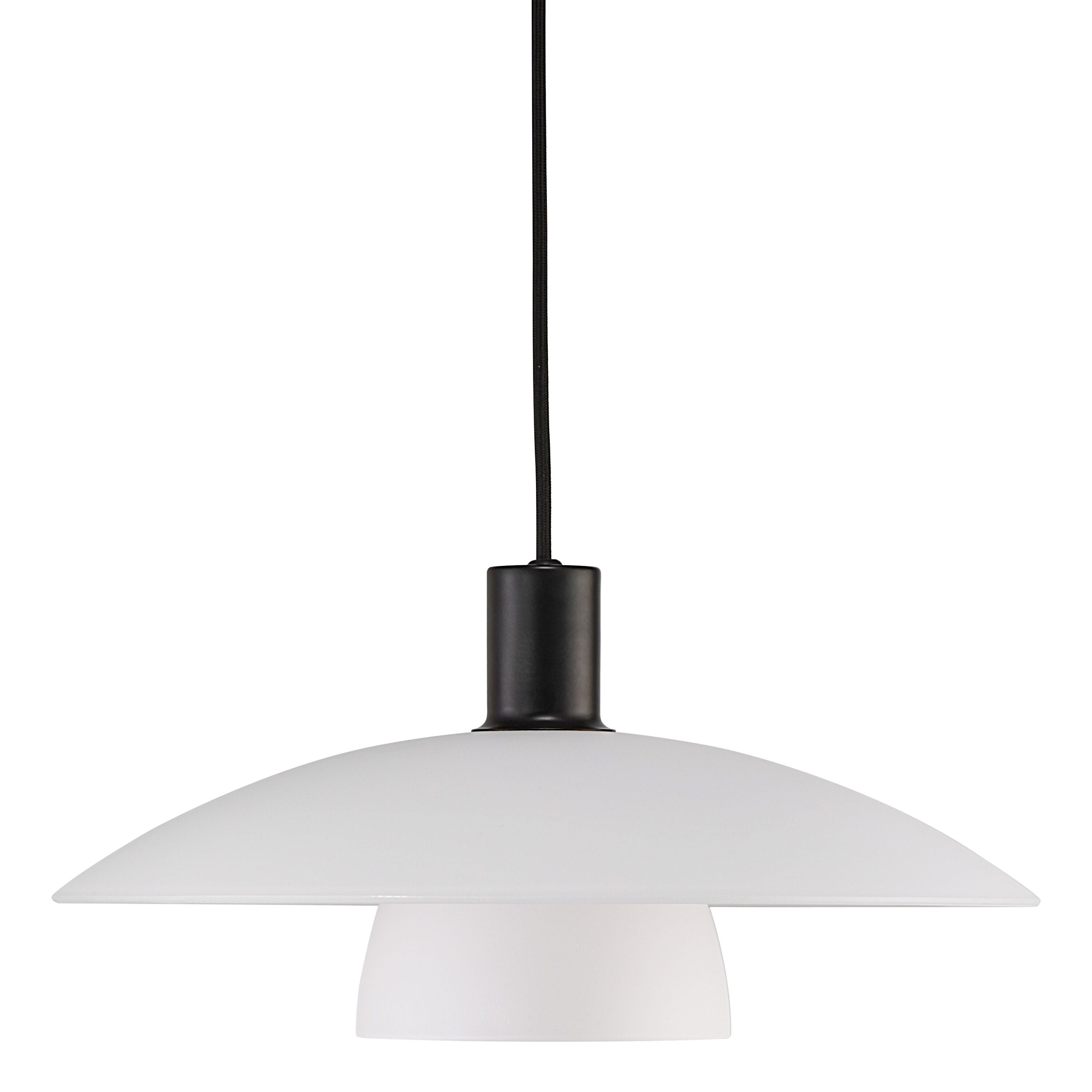 Nordlux VERONA Hängeleuchte - Schwarz, Weiss / B: 40.0 cm x H: 18.8 cm