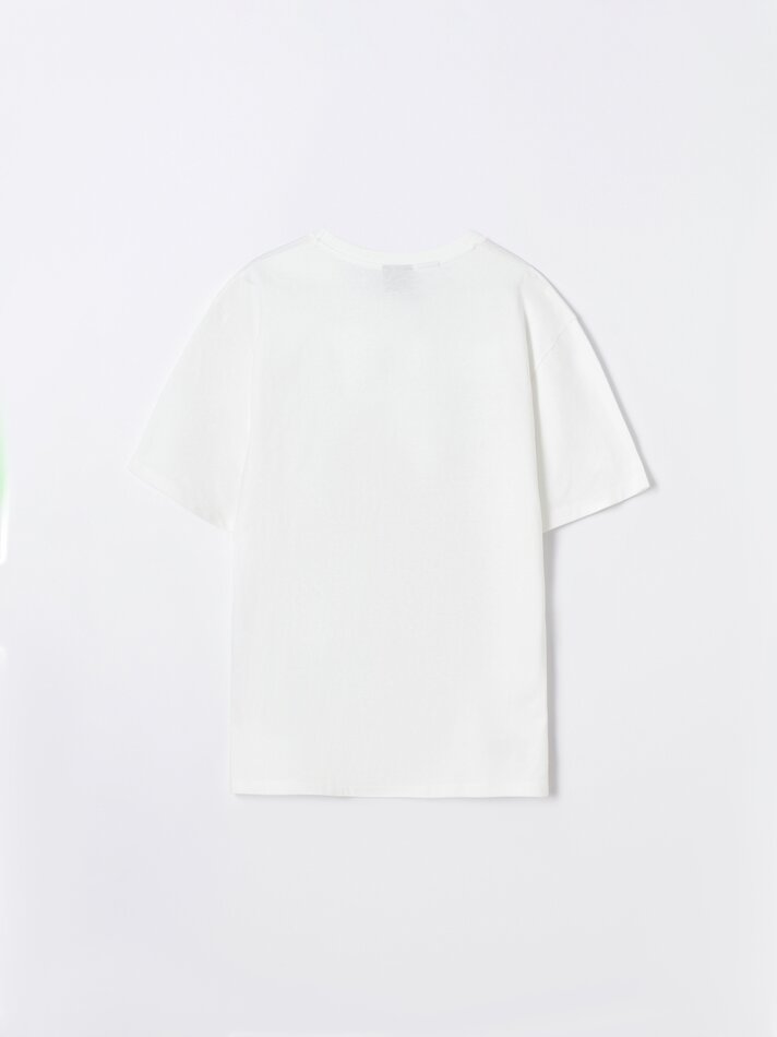 Camiseta Mickey Mouse ©DS maxiprint - Branca