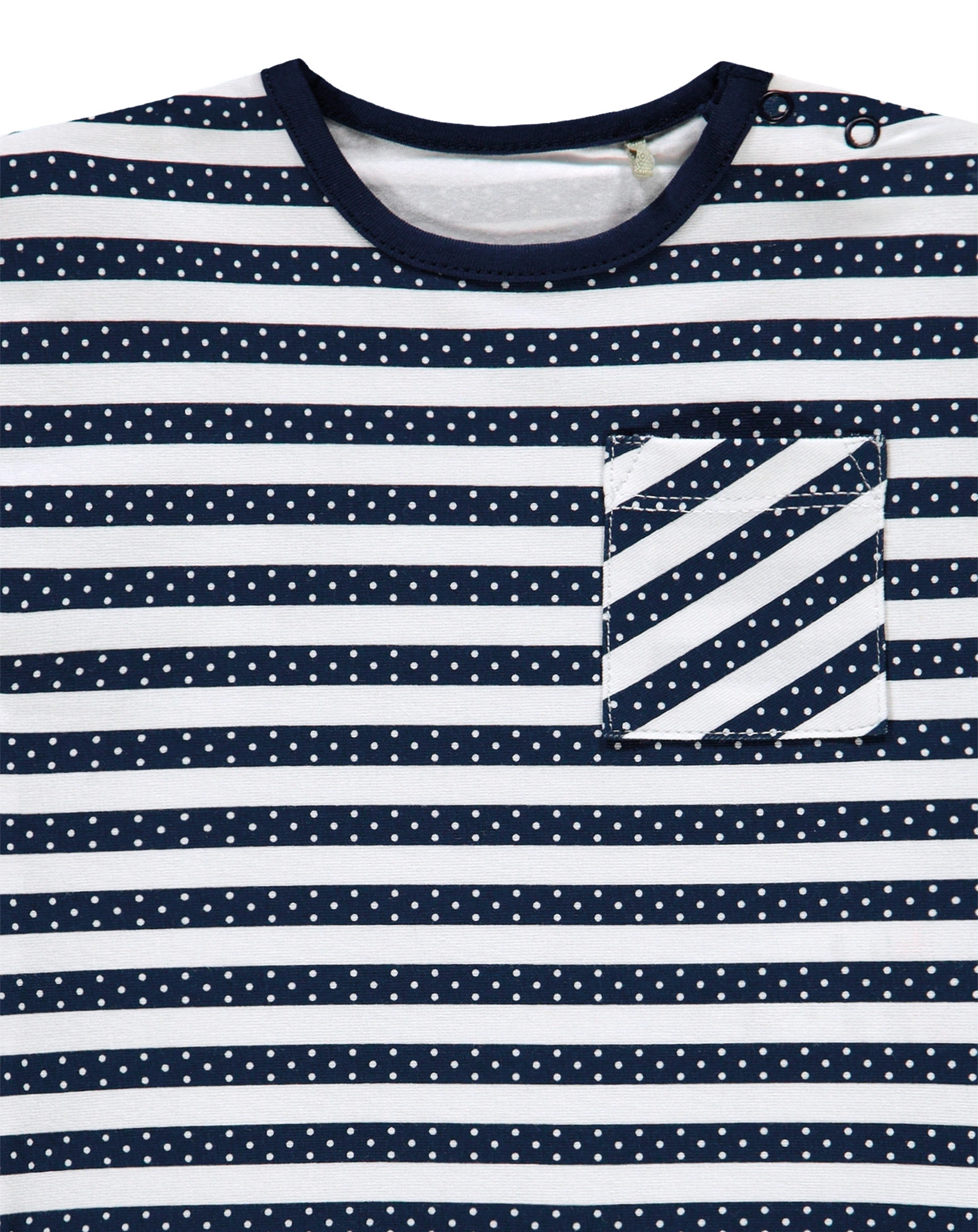 T-Shirt MARINE SUMMER gestreift in dress blues