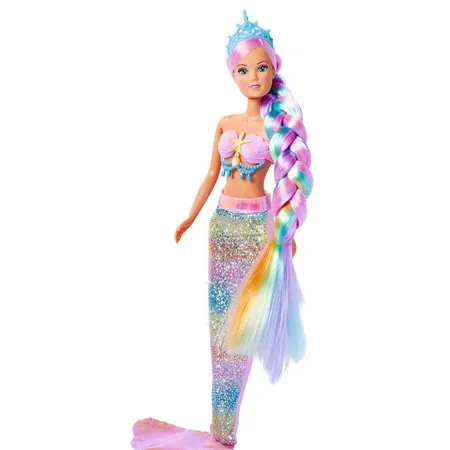 Simba Steffi Love Regenbogen Meerjungfrau, 29 cm