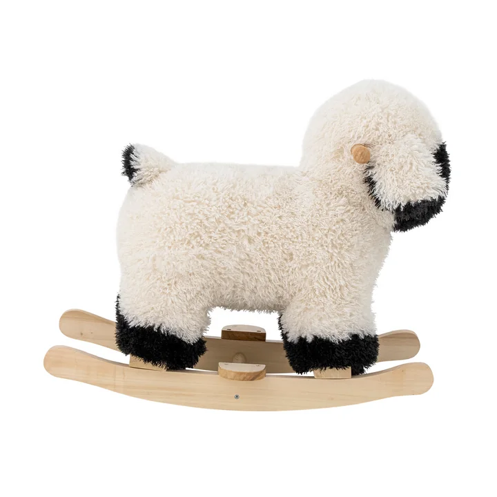 Bloomingville Mini - Dolly Schaukelspielzeug, Schaf, weiss