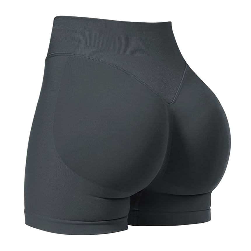 Runyz - Hoge taille effen yogashorts