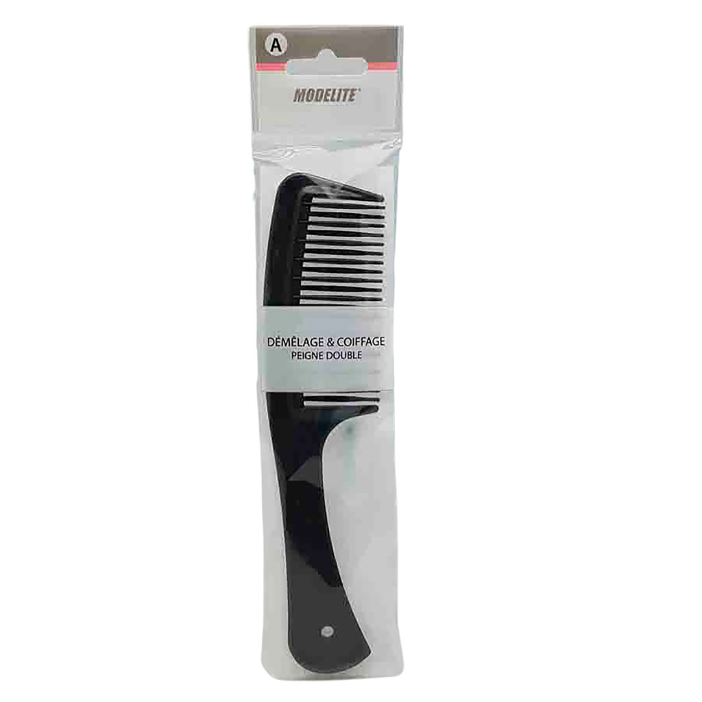 Peigne double en plastique 26cm