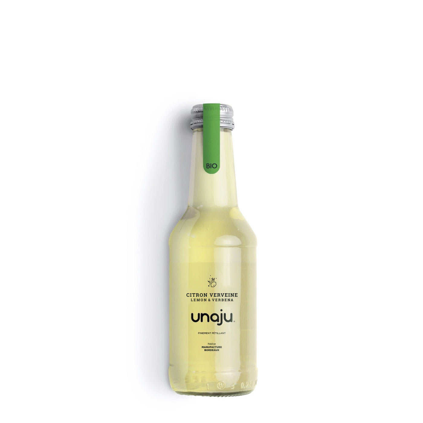 Jus de fruit bio et pétillant - Citron verveine