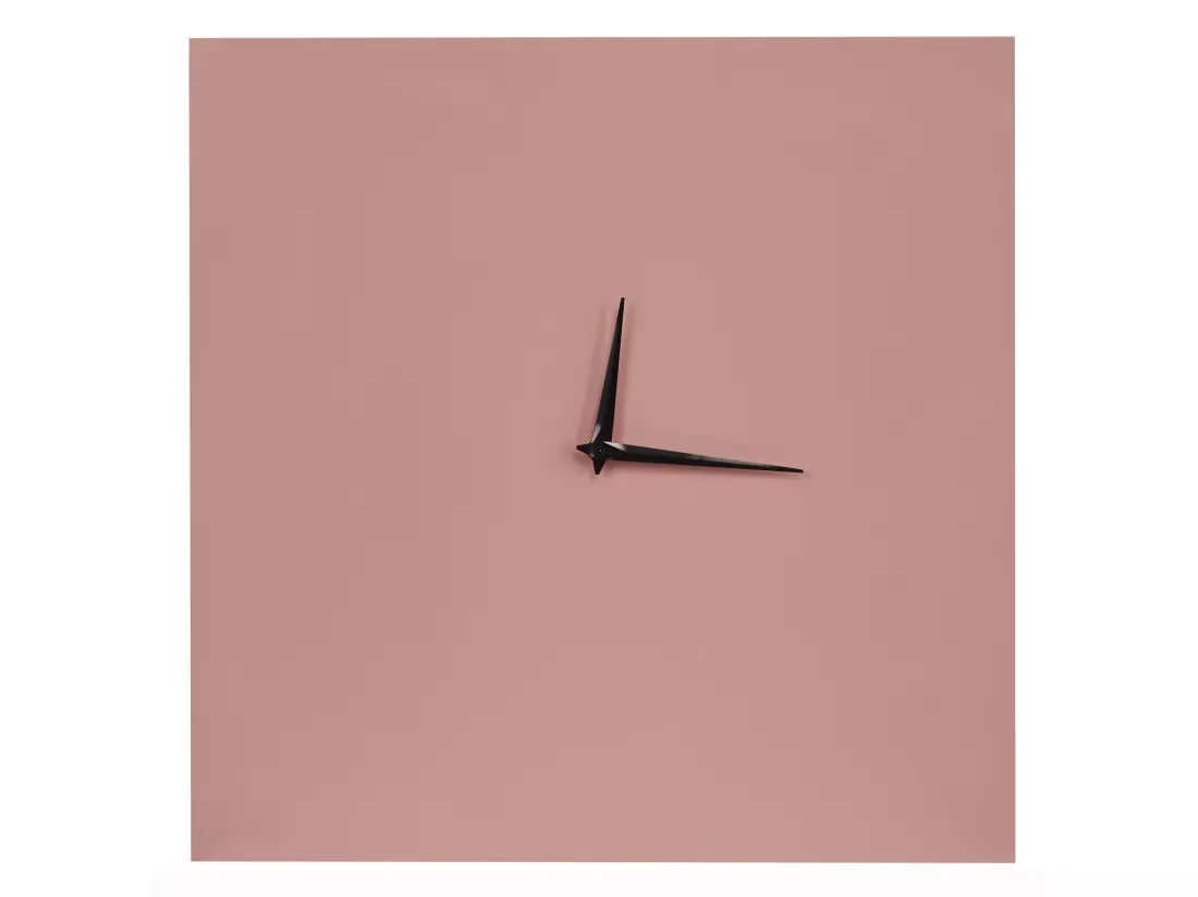 Horloge murale TOMAR 40 cm Métal Rose