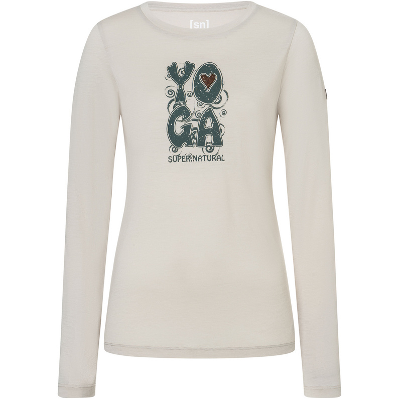 Super.Natural Damen Heart Of Yoga Longsleeve